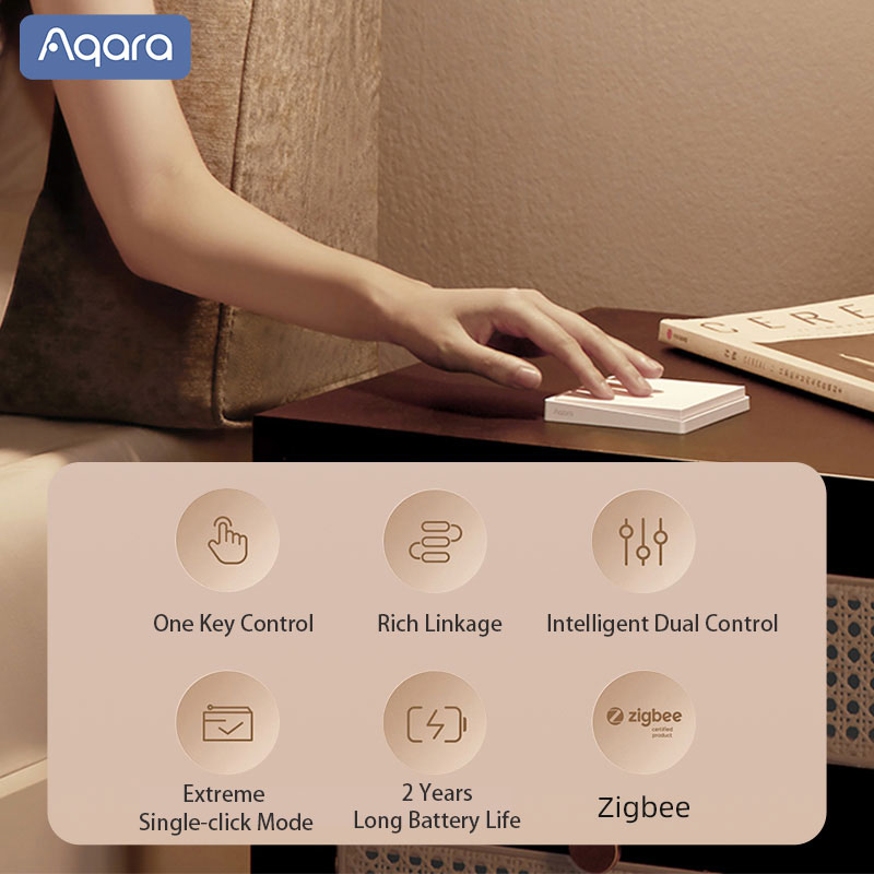 Aqara – interrupteur mural int - Smart Home Xiaomi 2 avis et prix