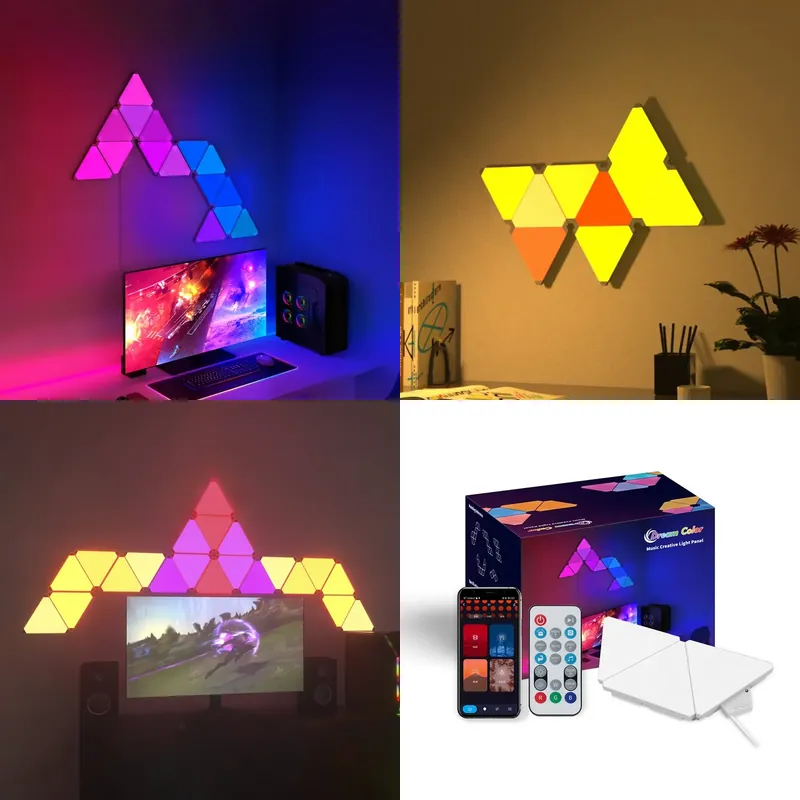Lampes murales LED triangulair - Smart Home Google avis et prix