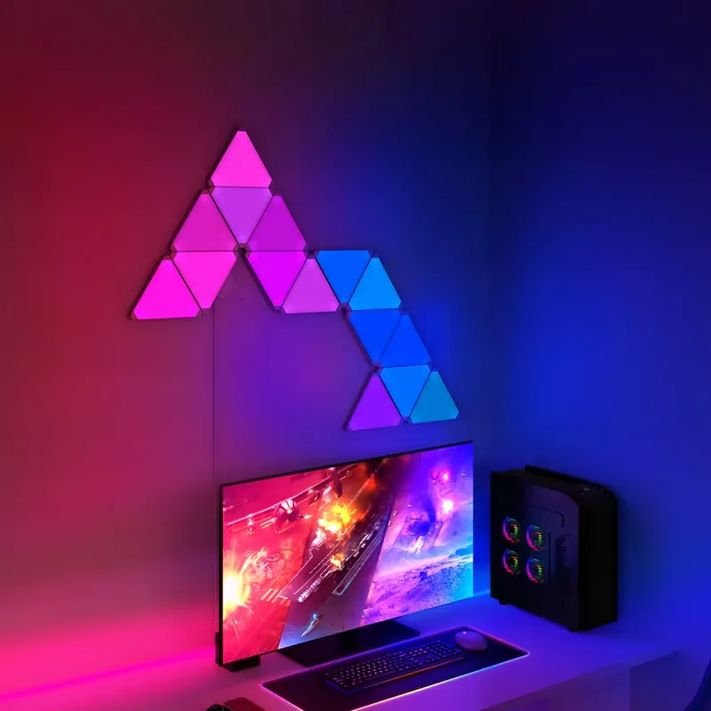 Lampes murales LED triangulair - Smart Home Google avis et prix