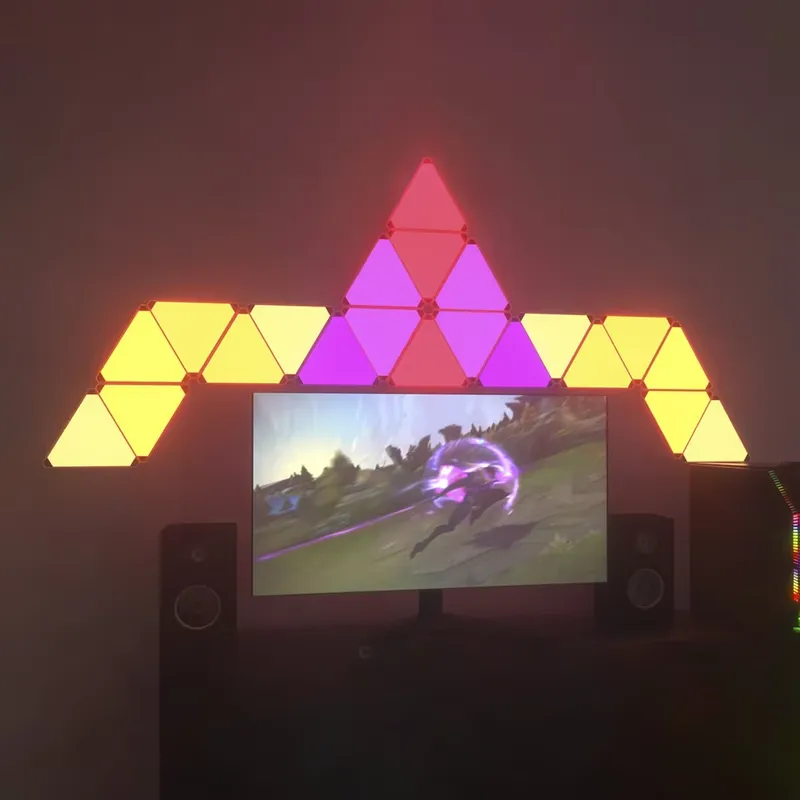 Lampes murales LED triangulair - Smart Home Google avis et prix