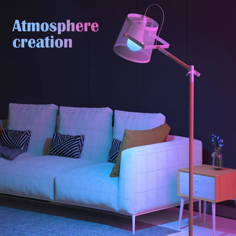 Ampoule LED RGB 16 couleurs, a - Voice Control Light Bulb avis et prix